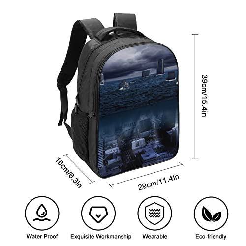 Sac à dos mode Doomsday pour soulager le dos des élèves avec grand volume 40cm