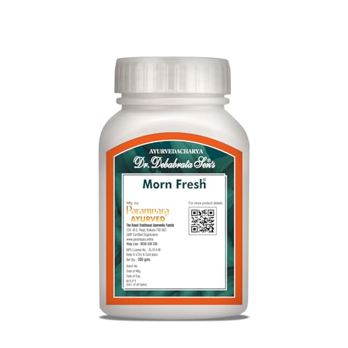 Image of Parampara Ayurved Morn Fresh Dust | Ayurvedic Ingredients to Support Digestive Health | 300g