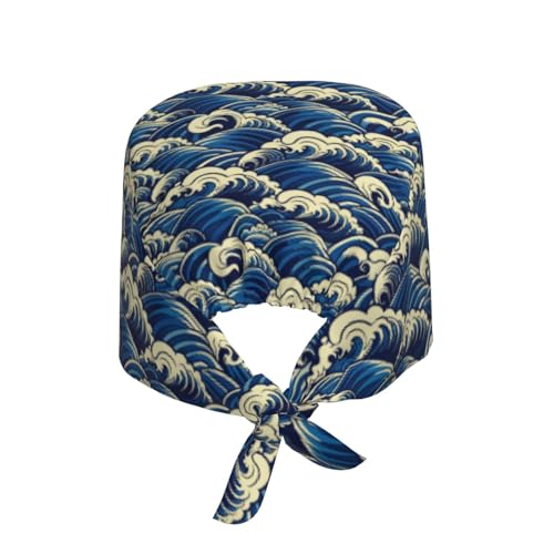 Image of Surgical Caps Men Women, Scrub Cap with Sweatband Adjustable