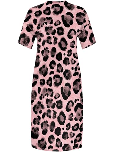 Image of SUZONANA Plus Size Dresses for Curvy Women African Print American Dress Summer Outfits Casual Loose with Pocket