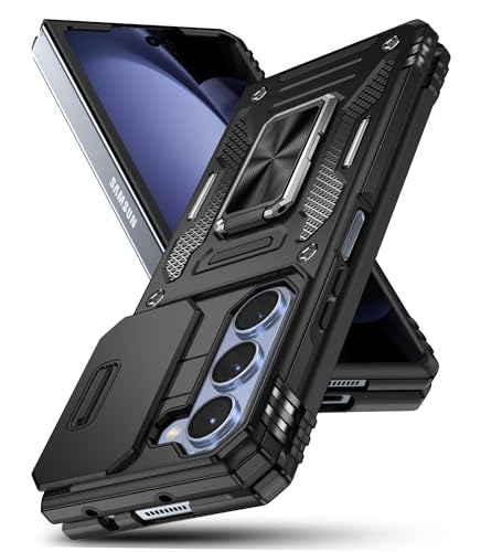 Galaxy Z Fold5 p P[X Ot Sʕی ϏՌ X^h@\ ČRMIL Jo[ P[X PC+TPUop[ Yی ԍڃz_[Ή wh~ ΂݂Ȃ ^ ~ C菝h~ h~ ϋv X}zP[X MNV