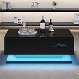 Grand espace de rangement : Il est doté de deux grands tiroirs offrant un espace de rangement optimal. Télécommande, chargeur ou petits objets s’y rangent facilement, pour un salon plus ordonné.