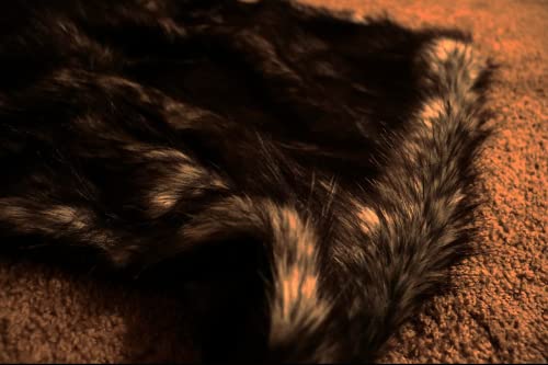 Faraad Absolute Cover For Bed, Couch , Tables, Seats - 100 Percent Waterproof - Decoration - Faux Fur Throw Blanket For Adults, Babies , Pets, Dogs ( Last Supplies Of Hermes Edition In The Us), Black #TOP2