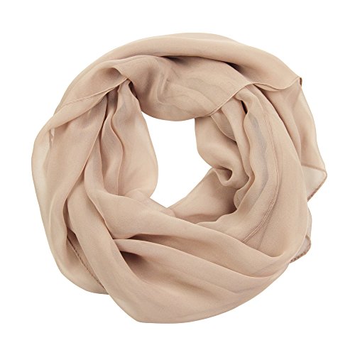 Long plain chiffon scarf lightweight - pantonight Ladies Sheere Silky Scarf for Women Solid,Soft,fashion and for Spring3