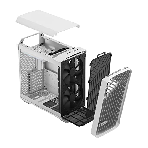 Torrent Compact White Computer Case TG Tempered Glass Clear - Case PC - Immagine 21