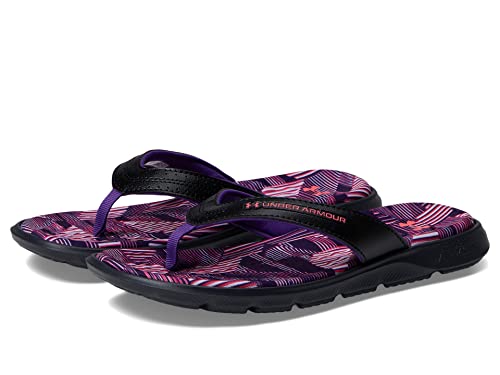 Image of Under Armour Girls' Ignite Marbella Graphic Flip Flop