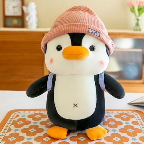 ぬいぐるみ 小さい ペンギン 小さい ペンギンのぬいぐるみ/ペンギン/抱き枕 丸っこい 動物 アニマル クッション プレゼント ギフト 贈り物 抱きまくら 35cm ギフト だきまくら ピンク 添い寝まくら かわいい 子供 部屋装飾 添い寝枕