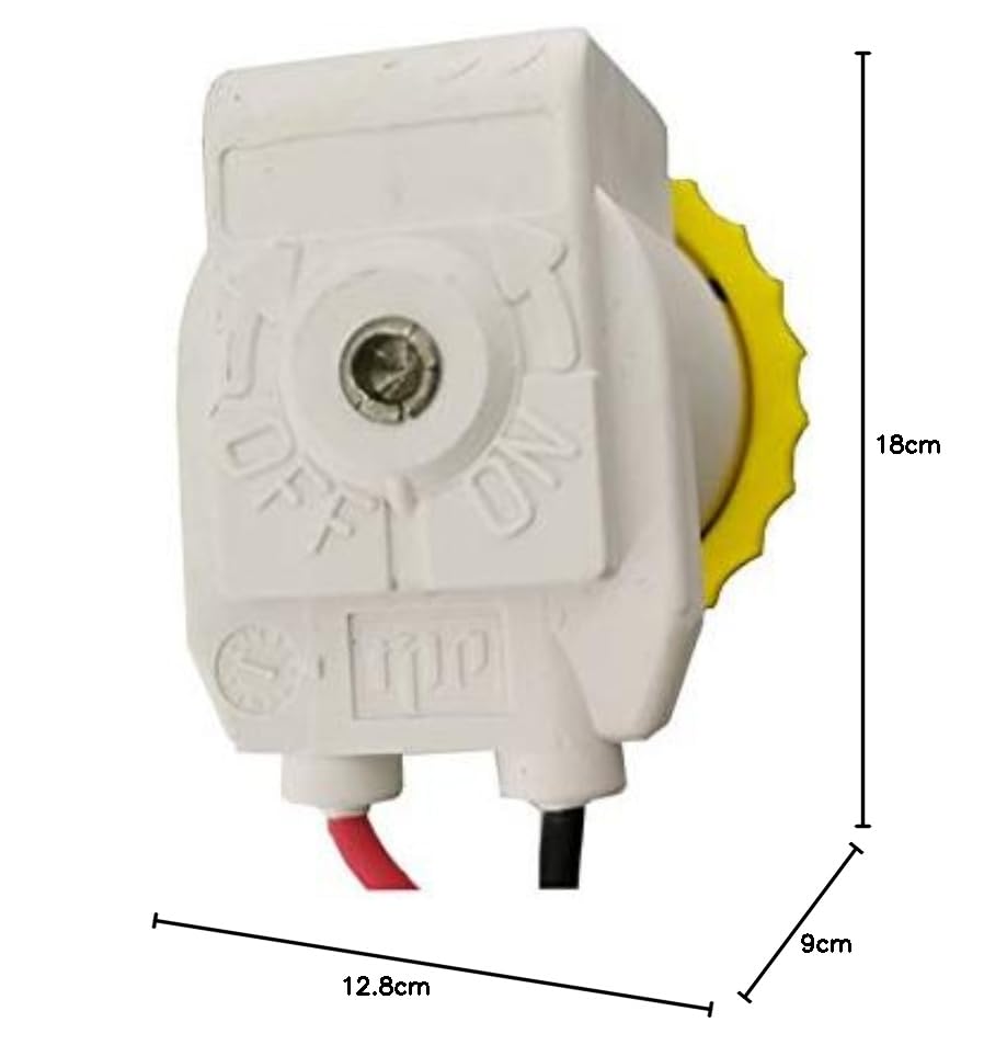 RIEGOPRO Electroválvula de Baja Presión RPE 1" con Solenoide 9V. Específica Para Sistemas de Baja Presión. Funcionamiento desde 0,05 Bar.