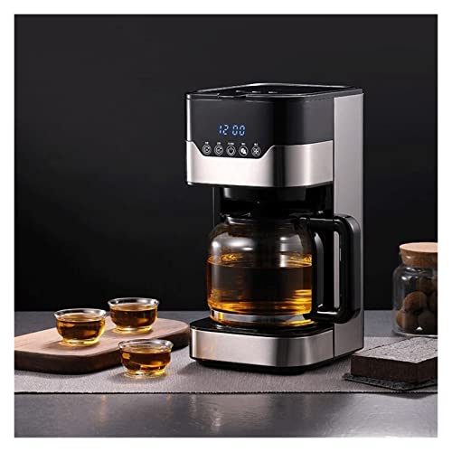 WJYZYHM Kapsel-Kaffeemaschine, Kaffeemaschine, 1.5l programmierbarer Tropfkaffee, wiederverwendbarer Filter, schnelles…