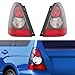 kitneed A Pair Tail Lights For Subaru Forester Sports 2008 2.5 X, 2.5 XT Halogen 5 Pins Rear Light Left Driver & Right Passenger Side Replacement Tail Light (Bulb Included)