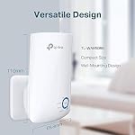 TP-Link N300 WiFi Extender TL-WA850RE - Covers up to 800 Sq.ft, Up to 300Mbps, Signal Booster & WiFi Repeater, Single Band 2.4Ghz only, Compact Wall Plug Design, Extend WiFi Range Further