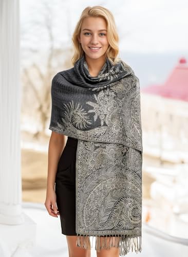 Achillea womens Achi-bp-001 Pashmina Shawl