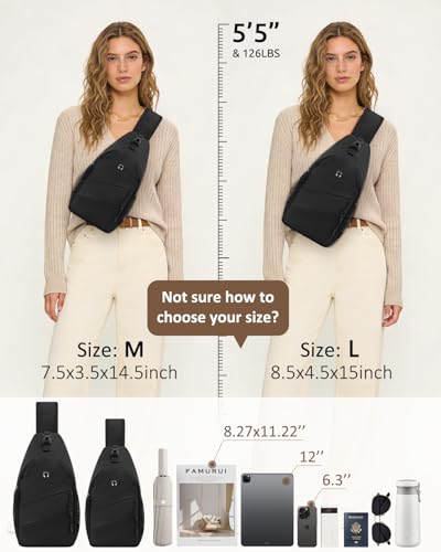 Image of Crossbody Bags for Women Men Trendy Sling Bag Bakpack Casual Chest Bag with Convertible Shoulder Strap steel Stainless Steel Paint