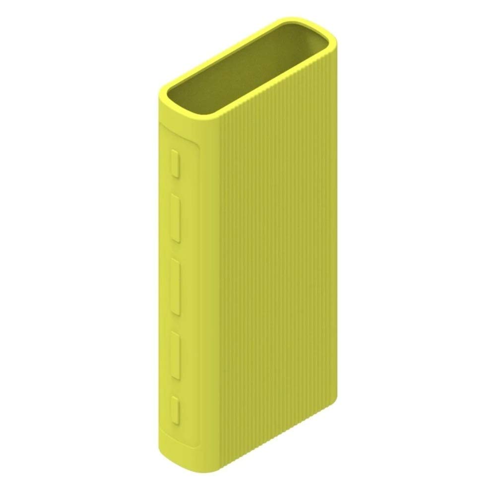 Oboe Silicone Soft Cover Case Compatible with Mi Power Bank 3i 20000 mAh Battery (Green) [Power Bank NOT Included]-picture-17