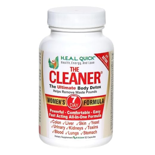 Century Systems The Cleaner Detox, Powerful 7-Day Complete Internal Cleansing Formula for Women, Support Digestive Health, 52 Vegetarian Capsules