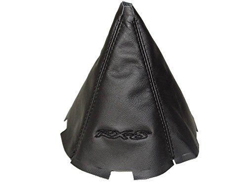 The Tuning-Shop for Mazda Rx-8 2003-12 Manual Shift Boot Leather Black Rx-8