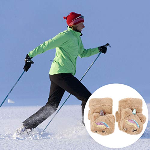 SOIMISS Guanti Invernali da Donna in Peluche Caldi...