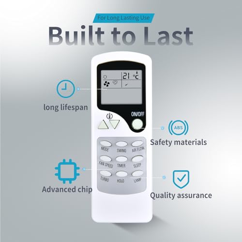 Télécommande de climatiseur ZH/LW-10 compatible avec boîtier ZHF-LT-01