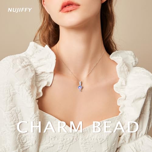 925 Sterling Silver Charms Beads for Bracelets Necklaces, Boho Dream Catcher Star Moon Shell Cat Butterfly Heart Airplane Pendant, Blue Purple Colorful Cute Jewelry Birthday Gift for Women Men2