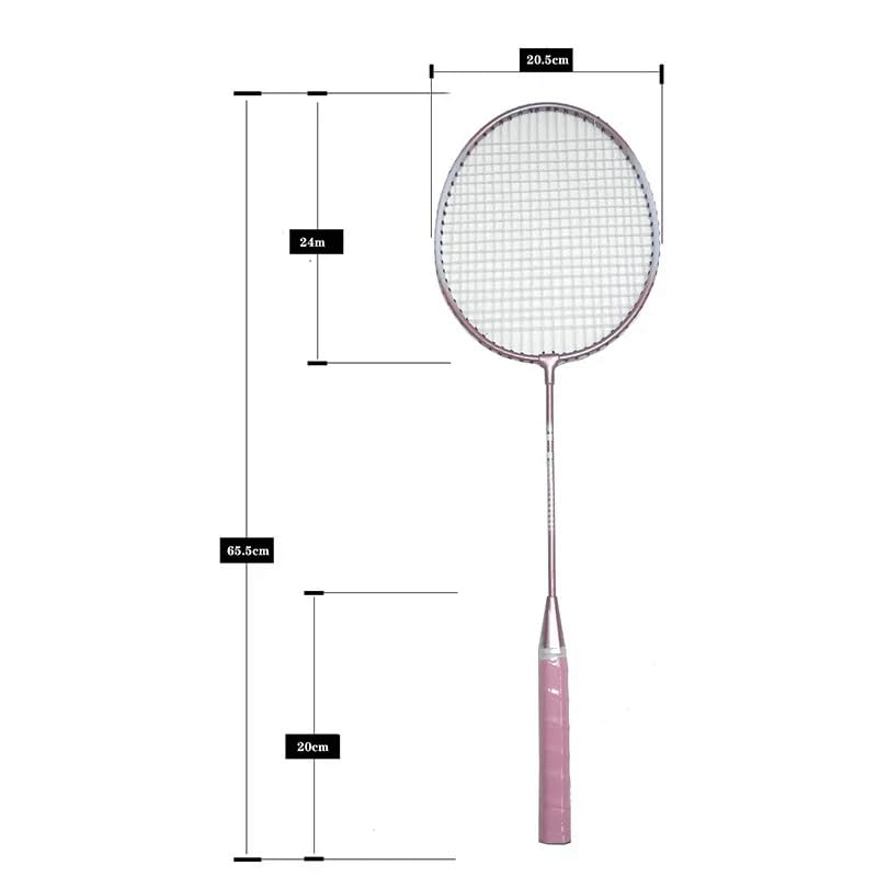 Badminton Rackets Professional With Carrying Bag Set Indoor Outdoor Sports Accessory Badminton(Blue)