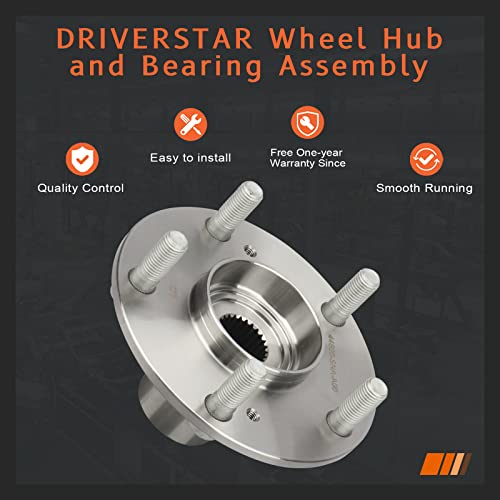 Drivestar Front 44600-Sna-A00 Wheel Hub Driver/Passenger Side For Honda Civic 2006 07 08 09 10 2011, Replace: 44600-Smg-G00 #TOP2