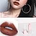 FZBNSRKO 6Pcs Gradient Pink Lip Gloss Tube Vial Empty Refillable Lipstick,Lip Gloss DIY Makeup Lipstick Tube Feminine Products,8ml