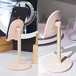 Phone Stand for Desktop, BRIGHT STONE Adjustable Stand for Tablet and Phone for Desktop, Compatible with Phones/Tablets from 4" to 12.9"/iPhone/iPad/Switch (Pink)