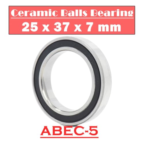 Roulement céramique 6805RS ABEC-5 de haute précision pour boîtier vélo