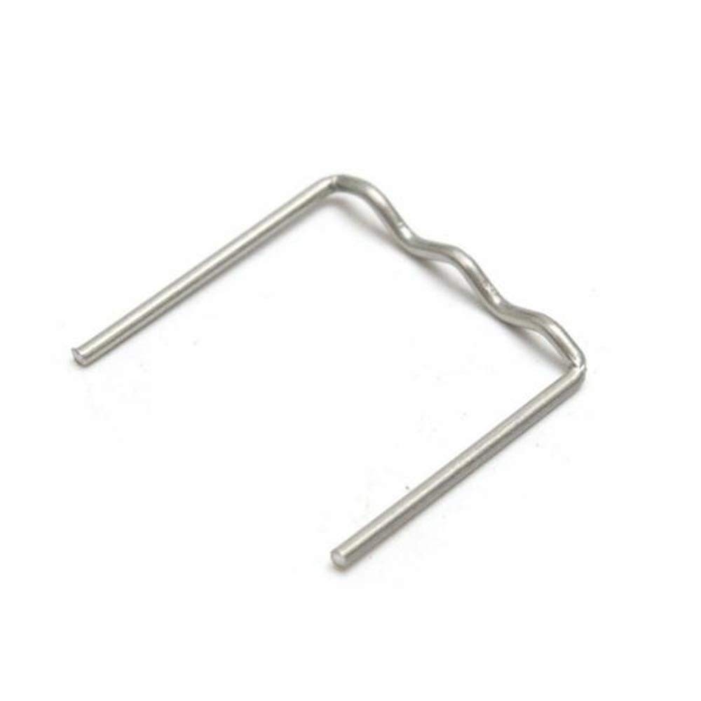 Sitrda Silver Stainless Steel Standard Pre Cut 0.6/0.8Mm Hot Staples For Plastic Stapler Car Repair Welders (600Pcs)