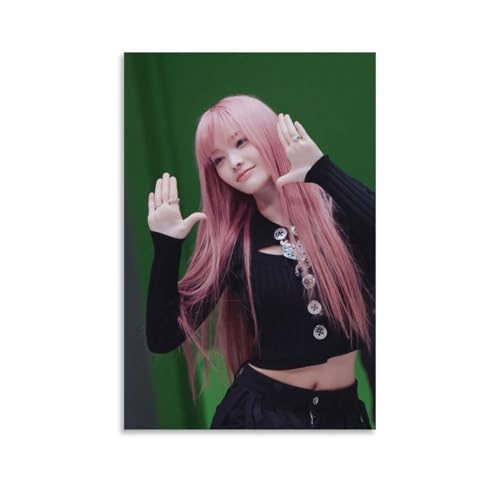 IROHA �C���n ILLIT �A�C���b�g SUPER REAL ME REAL ME Ver �A�[�e�B�|�X�^�[ (33) �L�����o�X �v�����g �������� �x�b�h���[�� �|�X�^�[20x30inch(50x75cm)