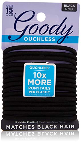 Goody WoMens Ouchless Braided Elastics Cover