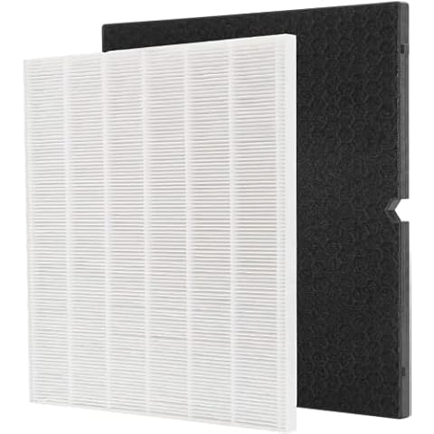VIEWALL Filter Replacement Compatible with Winix 5500-2 Air Purifier, Part # 116130, Includes Ture Filters + Activated Carbon Pre-Filters Cover