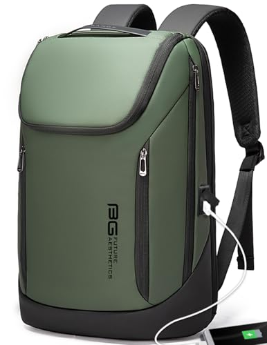 Image of FUTURE AESTHETIC Business Smart Backpack Waterproof fit 15.6 Inch Laptop Backpack with USB Charging Port,Travel Backpack