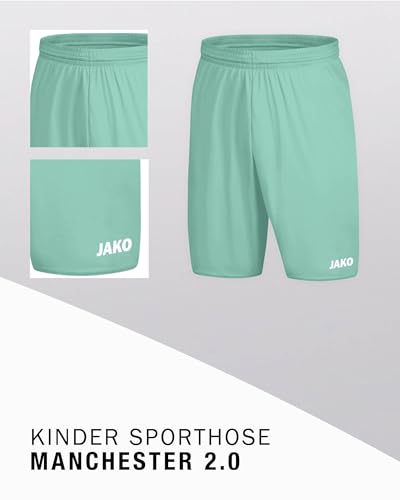 JAKO Unisex Sporthose Manchester 2.0, Minze, M – Ansicht 4