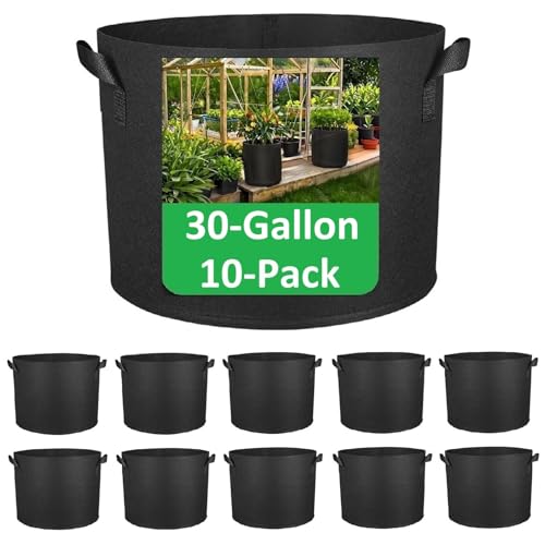 ANSLYQA 30-Gallon Grow Bags