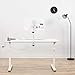 VIVO Height Adjustable VESA Adapter for Single 13 to 27 inch Monitor, Accessory Bracket Kit for Individual Screen, White, STAND-VAD3W