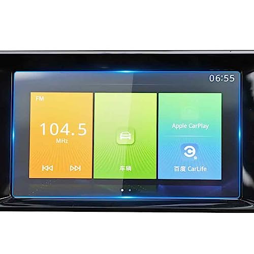 Écran de Navigation GPS Voiture 8 Pouces Film Protection Verre Trempé Anti-Rayures
