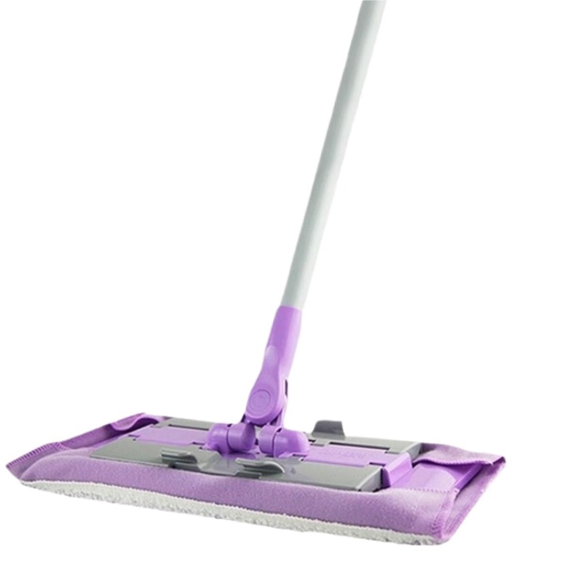 Fregona Mopa Fregona Plana con Abrazadera, Fregona Giratoria De Uso Doméstico, Doble Uso, For Uso Húmedo Y Seco, Fregona Horizontal con Succión Fregona para Limpieza