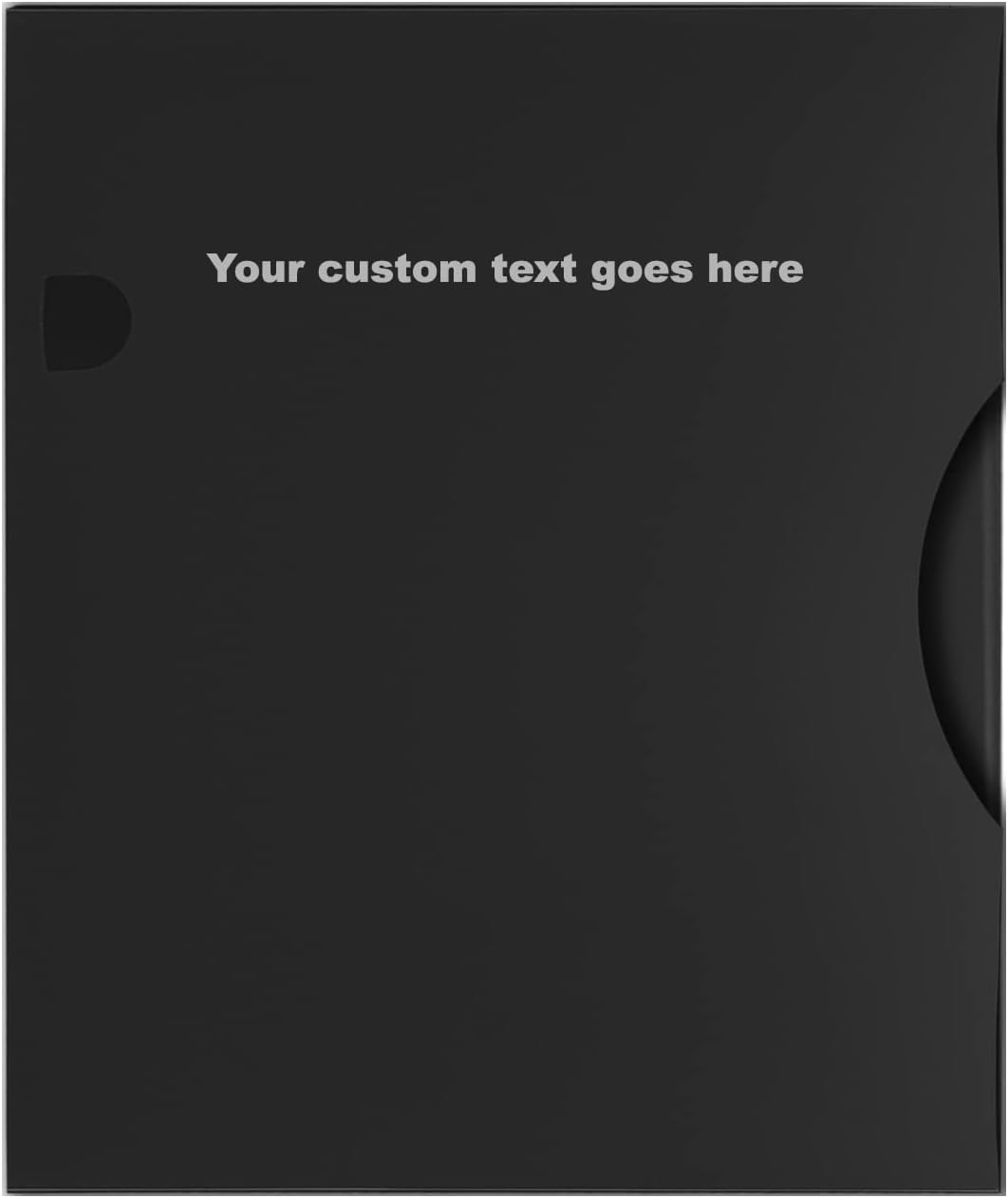 Arpan Personalised A4 Display Book Deluxe Stiff Cover with Storage Case