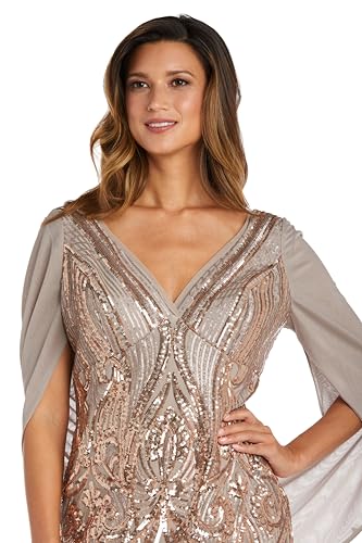 Image of R&M Richards Women's Long Off Shoulder Formal Dress W /Rhinestone Straps, Sweetheart Neckline & Side Slit