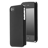 BLACK RUBBERIZED CASE + BELT CLIP HOLSTER FOR iPHONE 4 By SportyGigabite