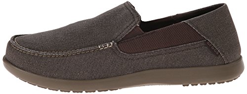 crocs Men's Santa Cruz 2 Luxe M Slip-On Loafer, Espresso/Walnut, 7 M US - Thumbnail 5