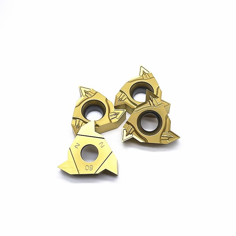 10 piezas insertos de carburo para torno CNC miniatura 2