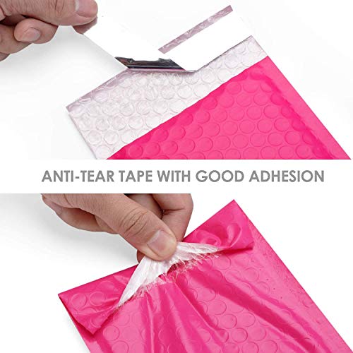 Switory 50 stuks 10,2 x 17,7 cm verzendtassen, luchtkussenenveloppen gewatteerde enveloppen Bubble Lined Poly Mailer… - Afbeelding 4