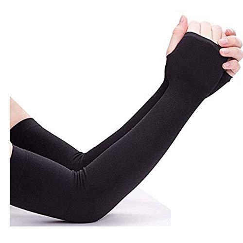 IYWISH Arm Sleeves for Men Women UV Sun Protection Cooling Arm Sleeves Golf Driving Sunblock Sun Gloves Tattoo Cover Sleeve