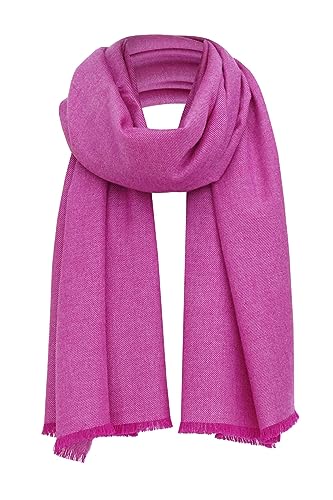 Chadrin 100% Italian Cashmere Scarf Shawl (Peony) Premium Quality