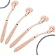 YUZHO BDSM Nadelroller Stahlnadelrad Nadelrad Nervenstimulierendes Edelstahl-Nadelrad Hautnerventest Adult Toys für Paare und Paare flirten Farbe Rose Gold
