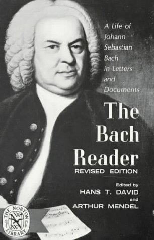 Bach Reader: Life of Johann Sebastian Bach in L... B011T7JV9S Book Cover