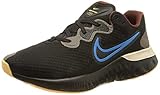 Ligereza Nike Renew Run 2, Zapatillas para Correr Hombre, Negro Black Photo Blue Dark Pony Melon Tint, 44 EU