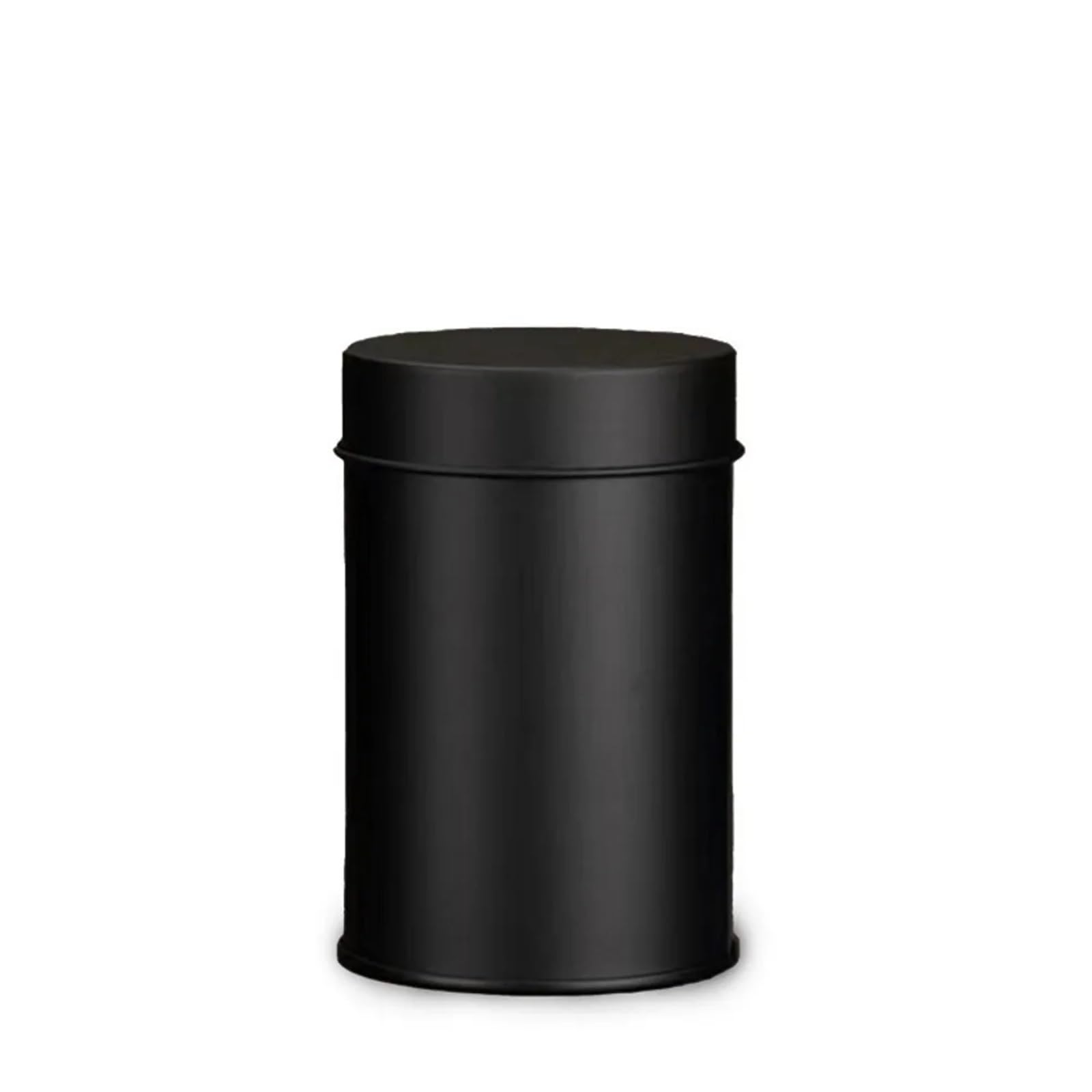 Tarro metálico redondo para almacenamiento de café y lata de té hermética